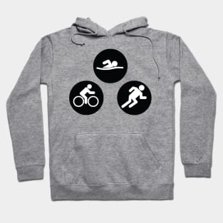 Swim Bike Run Hoodie